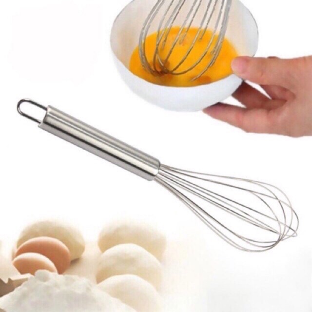 Phới Đánh Trứng Inox 30 Cm