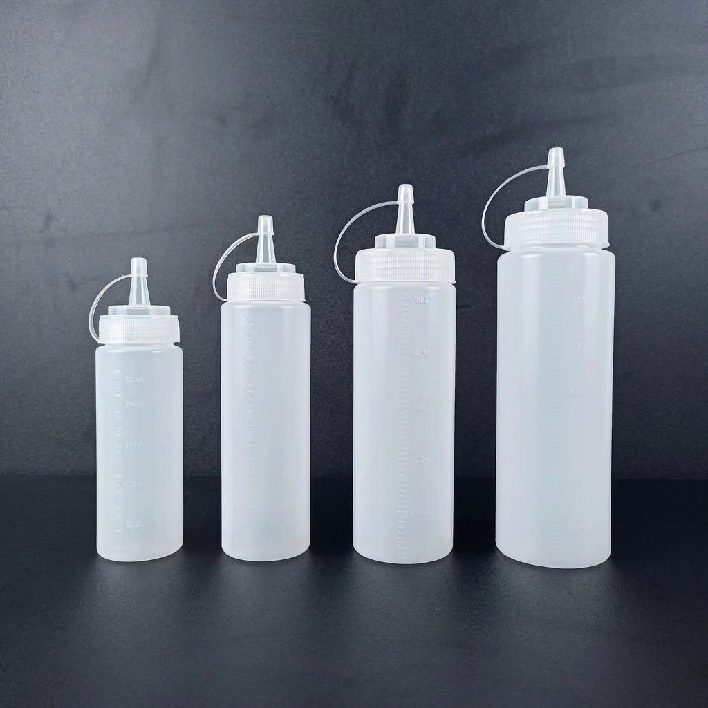 Chai Đựng Nước Sốt Thường 1000Ml