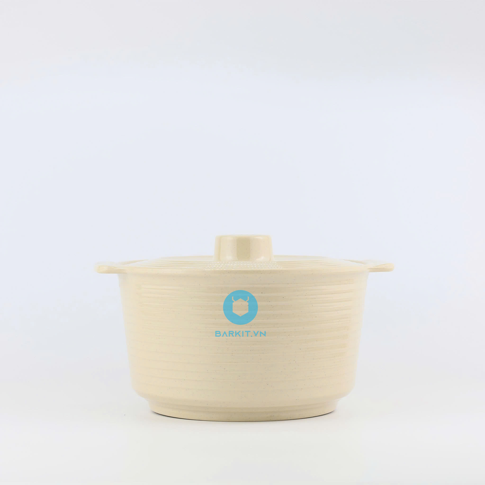 Bộ thố có nắp 2 quai 7"