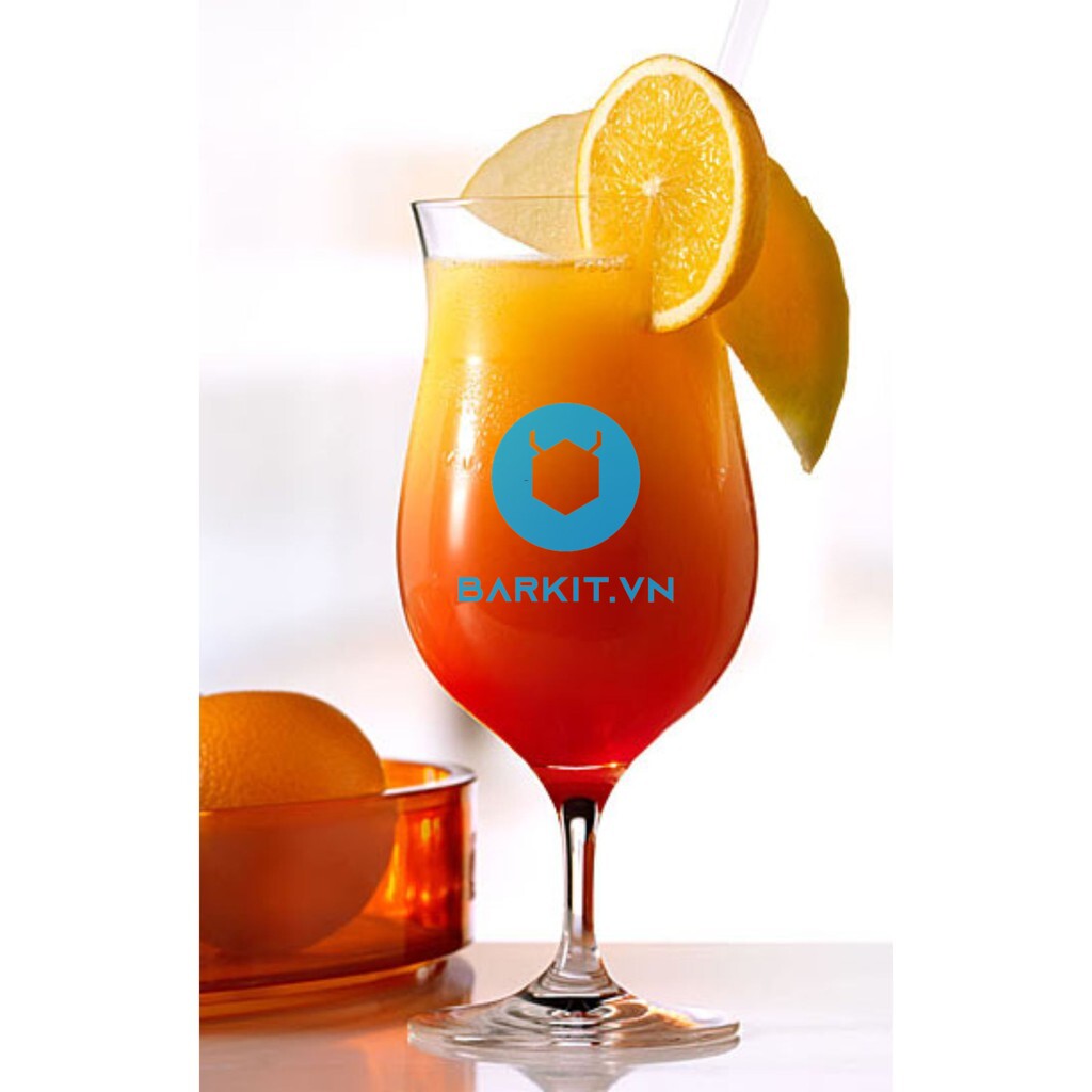 Bộ 6 Ly Tẩy Trà Thuỷ Tinh Unity Long Drink Cao 143.5Mm 370Ml